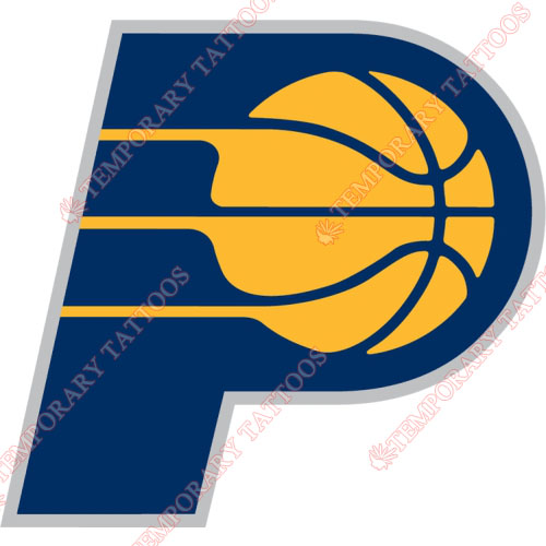 Indiana Pacers Customize Temporary Tattoos Stickers NO.1037